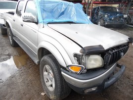 2002 Toyota Tacoma Limited Silver Double Cab 3.4L AT 2WD #Z21686